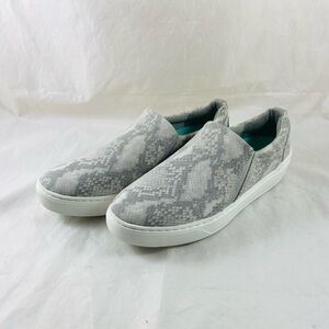 Dr Scholls Loafer Shoes Memory Foam Be You Gray Faux Suede Slip-on Women’s 10 M